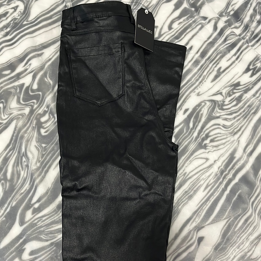 Faux Leather Pants